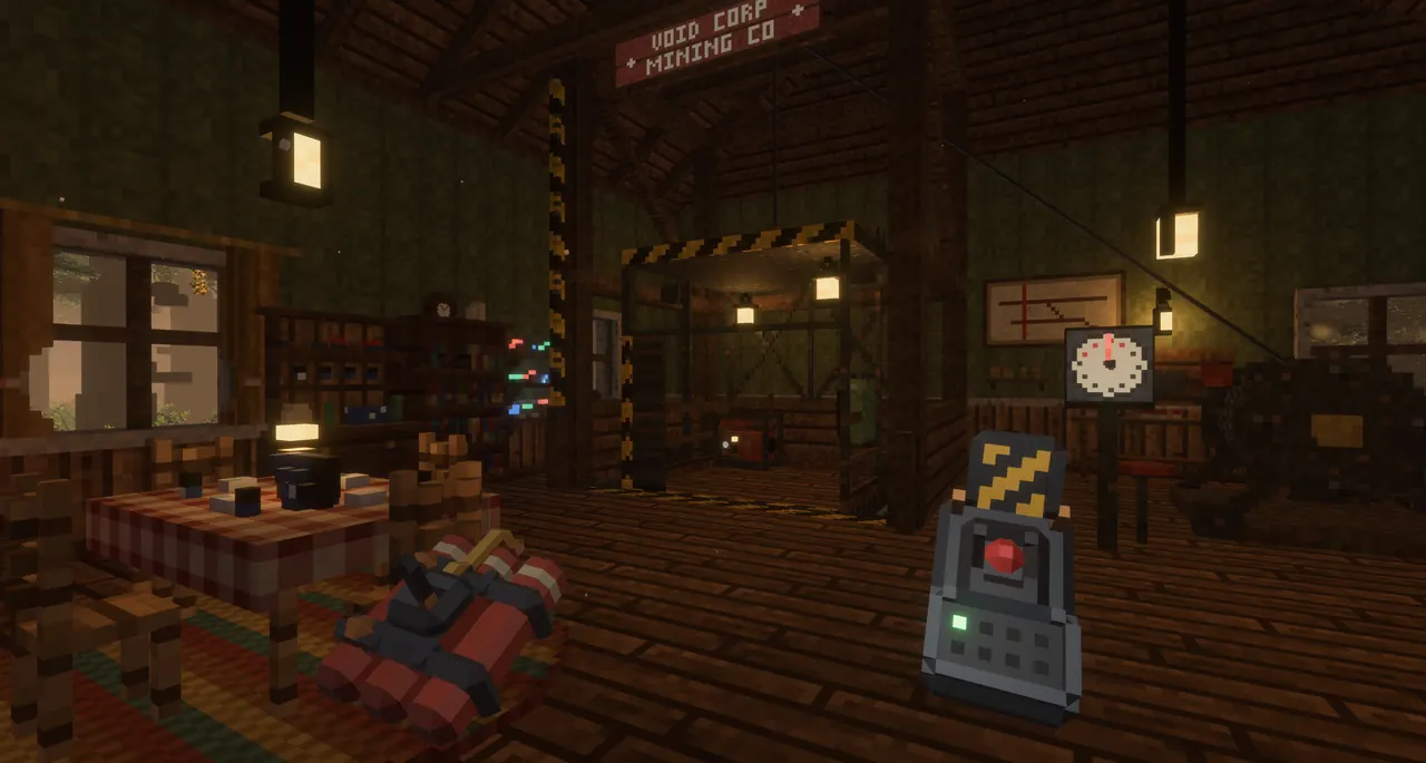 The cabin up top